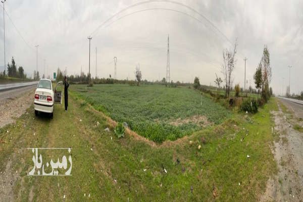 زمین کشاورزی باغی بر جاده ۳۲۰۰ متر-1