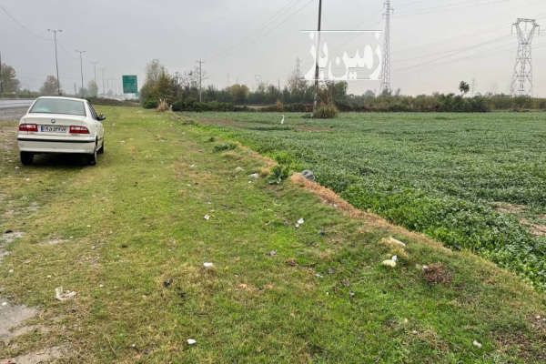 زمین کشاورزی باغی بر جاده ۳۲۰۰ متر-3