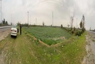 زمین کشاورزی باغی بر جاده ۳۲۰۰ متر