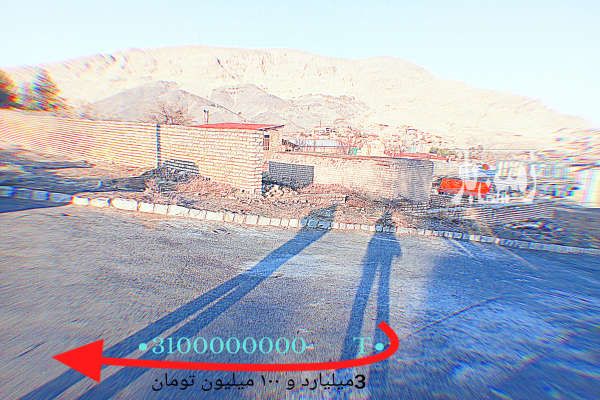 زمین واقع در قمصر ۳۹۵ متر-2