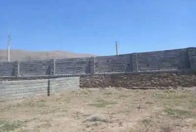 زمین چهاردیواری ۳۸۵ متر در روستای فشند هشتگرد