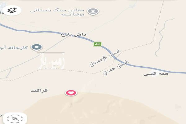 فروش زمین کشاورزی دیم ۱۸ هکتار در اسد آباد روستای پشت دربند-2