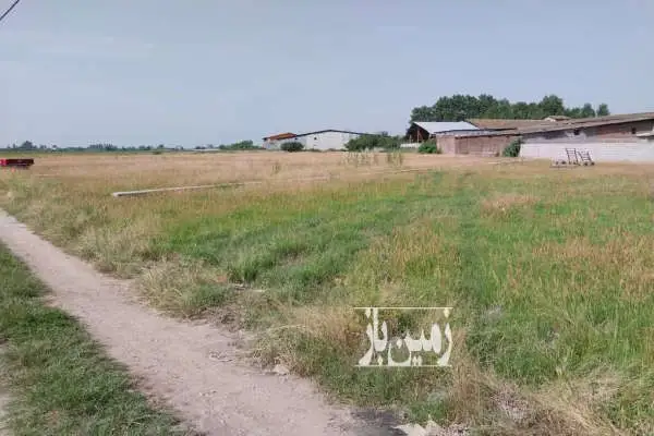 زمین باغی جاده آمل به بابل روستای علیشاه ۴۵۰ متر - تصویر 3