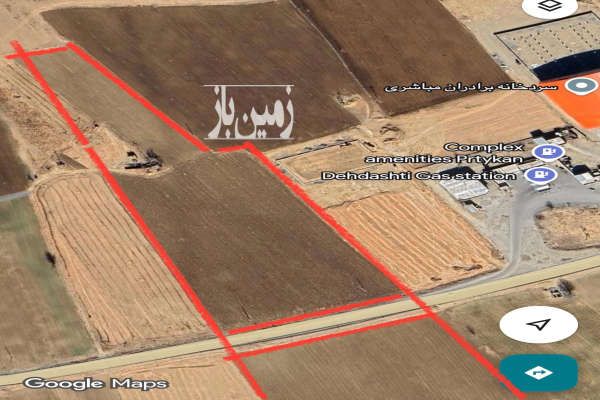 زمین کشاورزی موقعیت صنعتی شده ۷ هکتار-1