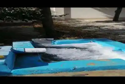 باغچه محصور آب کشاورزی لوله کشی روستای خوشنام ۱۱۷۵ متر