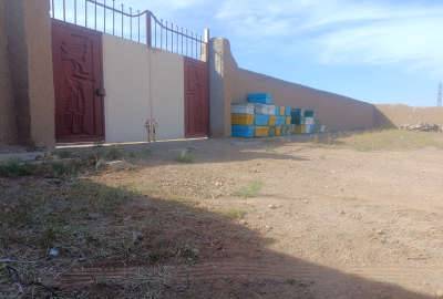 زمین کشاورزی دارای دیوار درب روستای الله آباد ۱۵۰۰ متر