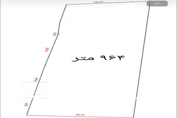 زمین چسبیده به پارک سیسنگان ۹۵۰ متر-2