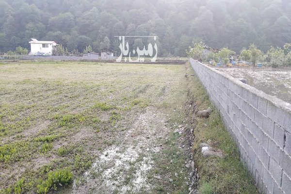 زمین درمنطقه خوش آب وهوا آمل جاده هراز ۲۰۰۰ متر-1