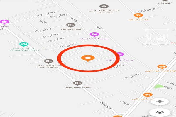 زمین مسکونی ۲۷۰ متر سند تک برگ مرکز شهر رودسر-2