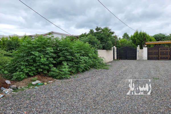 زمین با موقعیت عالی در ابتدای چمستان ۲۴۰ متر-3