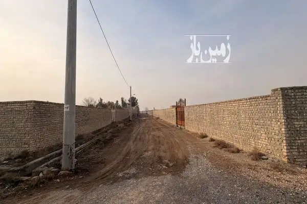 زمین باغی ۴دیواری آمرزیده آباد اصفهان - تصویر 3