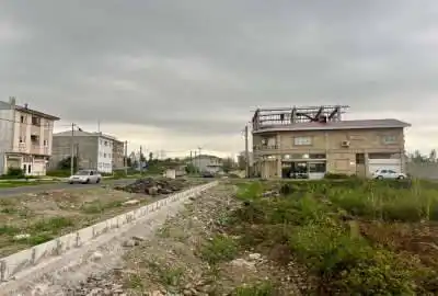 زمین مسکونی بر اول جاده ۳۵۰ متر