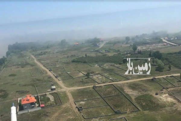 زمین مسکونی ۴۰۶ متری در دهکده آرامش نزدیک ساحل پلرود-1