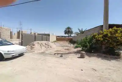 زمین مسکونی ۲۸۰ متری در به حیاط رو به رو امامزاده فضل