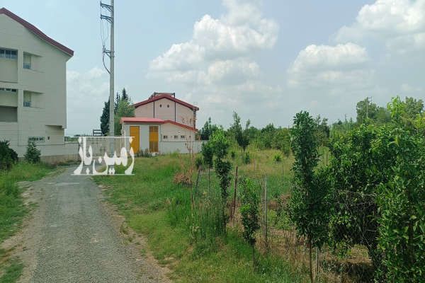زمین ۲۵۶۰ متری باغی دو کله ساری کمربندی جنوبی روستای سنگریزه-1