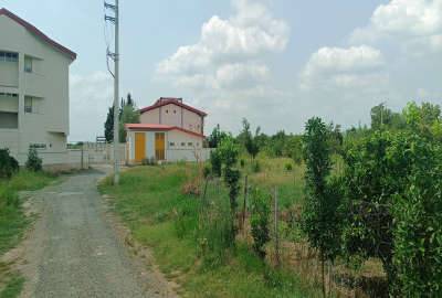 زمین ۲۵۶۰ متری باغی دو کله ساری کمربندی جنوبی روستای سنگریزه