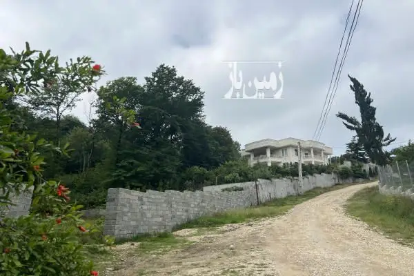زمین ۷۵۰ متر روستای حاجیکلا وصل به جنگل ویو ابدی عالی - تصویر 1