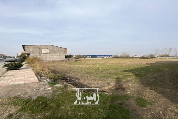 زمین واقع امل میدان هزار سنگر روستای بوران ۲۰۰۰ متر-2