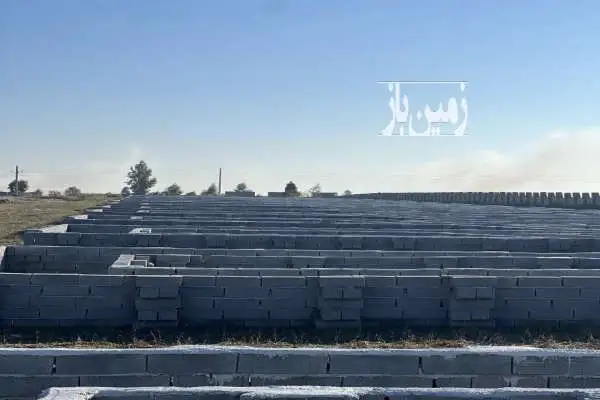 زمین پلاک اول آب دارای جواز ساخت داخل شهرک ۵۰۰ متر - تصویر 4