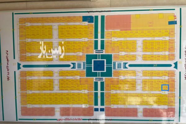 زمین مسکونی در شهر گلسار ۳۰۰ متر-2