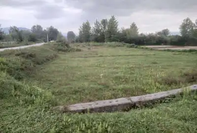 فروش زمین مسکونی جنب خیابان اصلی سنگر روستای قاضیان ۵۰۰ متر