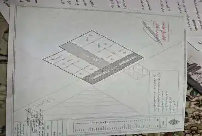 فروش دو قطعه زمین کنار هم شاهد شهر ۴۶۵ متر