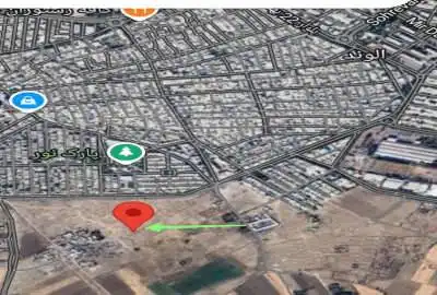 زمین با بر ۸ متر در شهر الوند زمینهای علی آباد ۲۵۰ متر