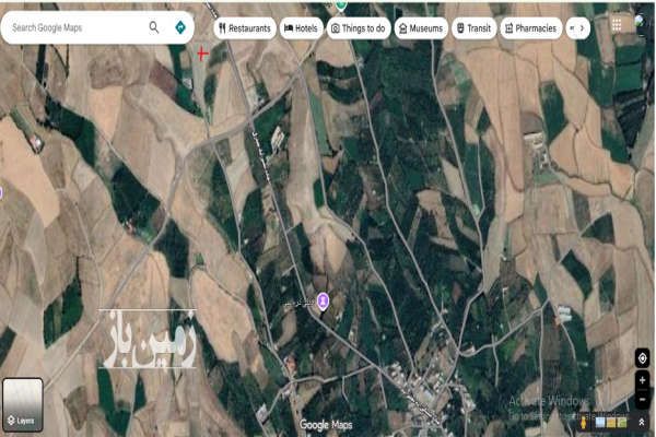 زمین با دسترسی مناسب جهت احداث باغ ویلا گلخانه ۲۰۰۰ متر-1
