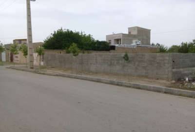 زمین ۵۰۰ متری چهار دیواری هشتگرد شهرک بختیار