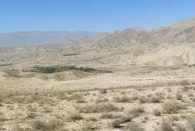 زمین جاده تنگه واشی ۲۰۰۰ متر