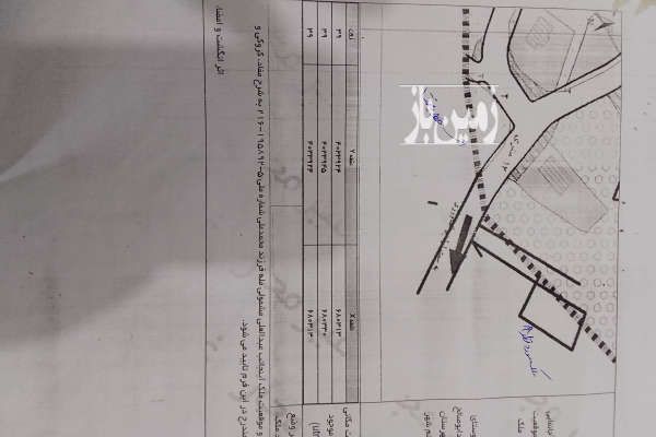 فروش زمین ۶۲۳ متر واقع در روستای سید ابوصالح - تصویر 1