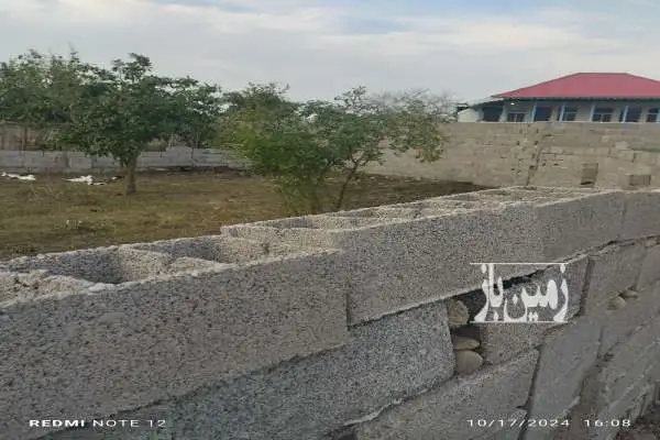 زمین مسکونی لاهیجان کیاشهر دهکا ۲۲۵ متری سند دار - تصویر 2