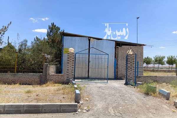 زمین خدماتی ۶۳۵ متر حاشیه جاده شهرک صنعتی معقول - تصویر 2