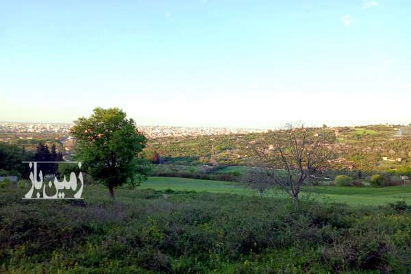 زمین ۲۰۰ متر چشم انداز زیبا بالای تپه های پایین سنگریزه ساری - تصویر 1