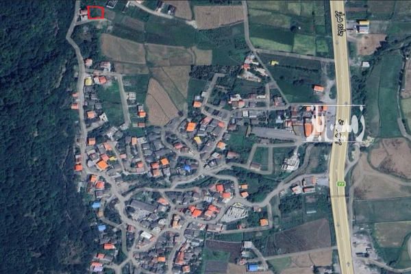 فروش زمین ۴۰۰ متر در خارج بافت روستای رزکه - تصویر 1