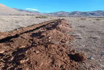 زمین زراعی ۴۴۰۲ متر واقع در ازنائینه تفرش