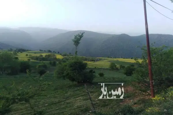 فروش زمین مسکونی ۶۰۰ متر خوش آب و هوا با ویوی ابدی - تصویر 4