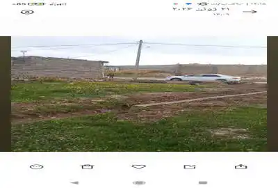 زمین مسکونی طرح هادی واقع در روستای کاشرف تپه دار