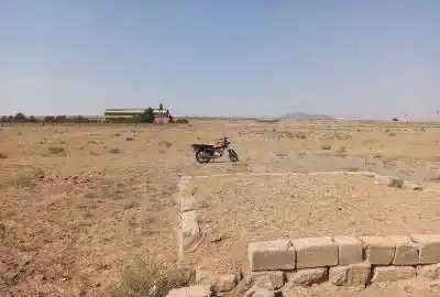 زمین دربافت صنعتی و زراعی تاکستان جنب سیلوی گندم