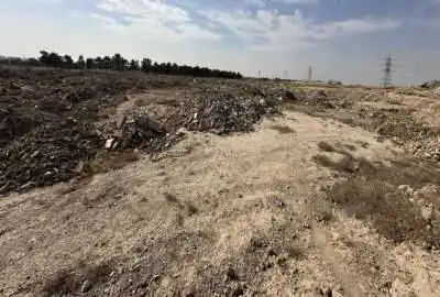 فروش یک قطعه زمین کشاورزی واقع در اتوبان قم منطقه کاشانک