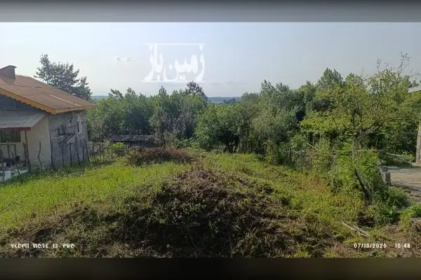 زمین تمام مسکونی دارای پروانه ساخت - تصویر 1
