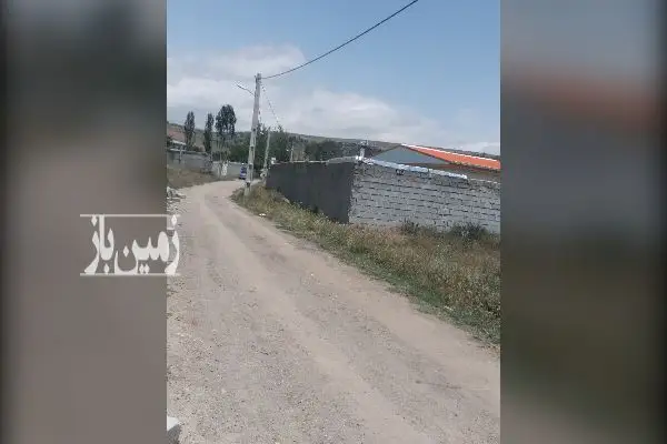 زمین باغ روستای گردشگری کرویق ورزقان ۵۶۰ متر - تصویر 2