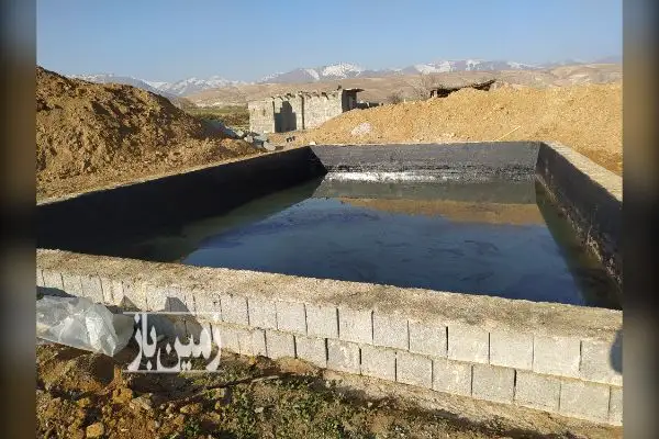 باغ انگور و بادام روستای کنعان ۱۱۰۰۰ متر - تصویر 3