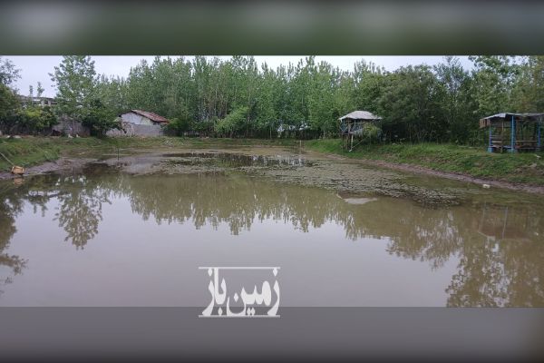 فروش زمین استخر ماهی روستای جیرسر باقر خاله ۴۰۰۰۰ متر - تصویر 1