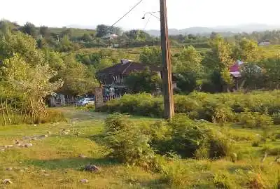 زمین باغی بعد از ساقلکسار در چماچا روستای آزاد محل