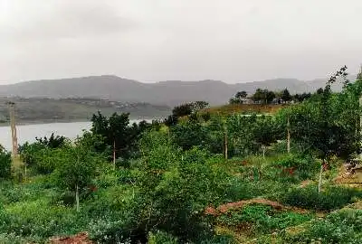 باغچه محصور کنار سد طالقان ۷۸۰ متر
