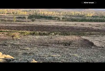 زمین کشاورزی دردشت کامو بایک قفیس اب رودخانه