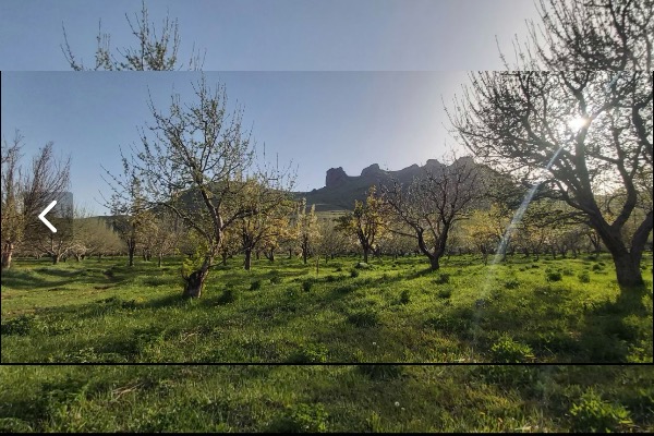 زمین کنار جاده میانه به تبریز ۵۰۰۰۰ متر - تصویر 2