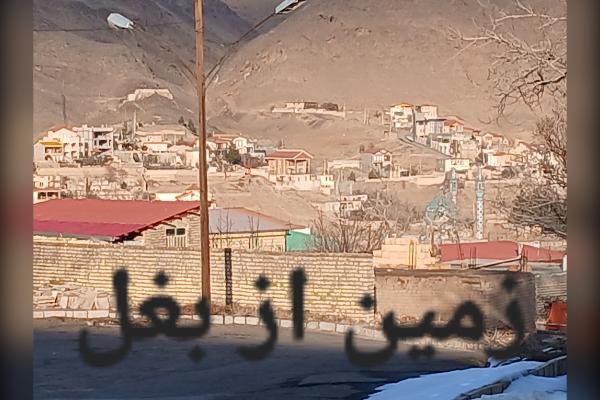 زمین مشرف به تمام قمصر ۳۹۵ متر چهار بر - تصویر 2