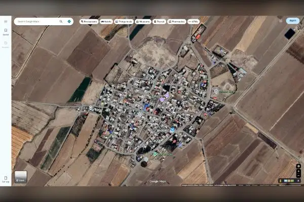زمین مسکونی ۳۵۰ متر قزوین شهرستان آبیک روستای زرگر - تصویر 1